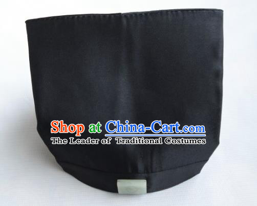 Traditional Chinese Wudang Taoist Supplies Hair Hats Tai Chi Headwear for Men