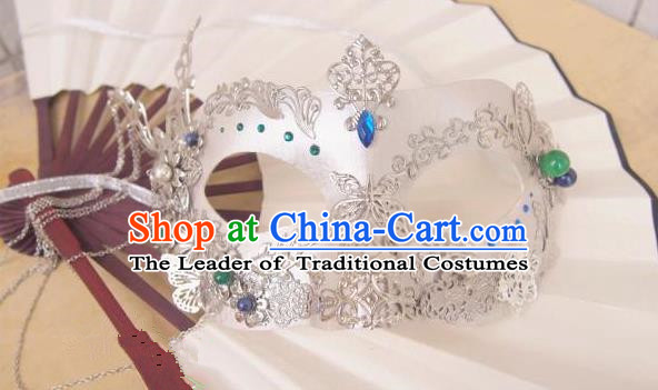 Traditional Chinese Ancient Jewelry Accessories, Ancient Chinese Imperial Princess Face Mask for Women