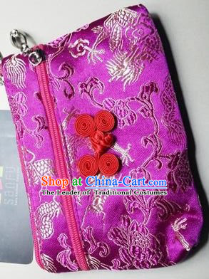 Chinese Style Purse Change Holder Chinese Traditional Bag for Changes