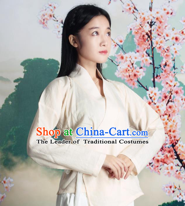 Traditional Chinese Female Costumes, Chinese Acient Hanfu Clothes, Chinese Cheongsam, Tang Suits Blouse for Women