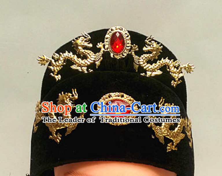 Ming Dynasty Black Hat for Men