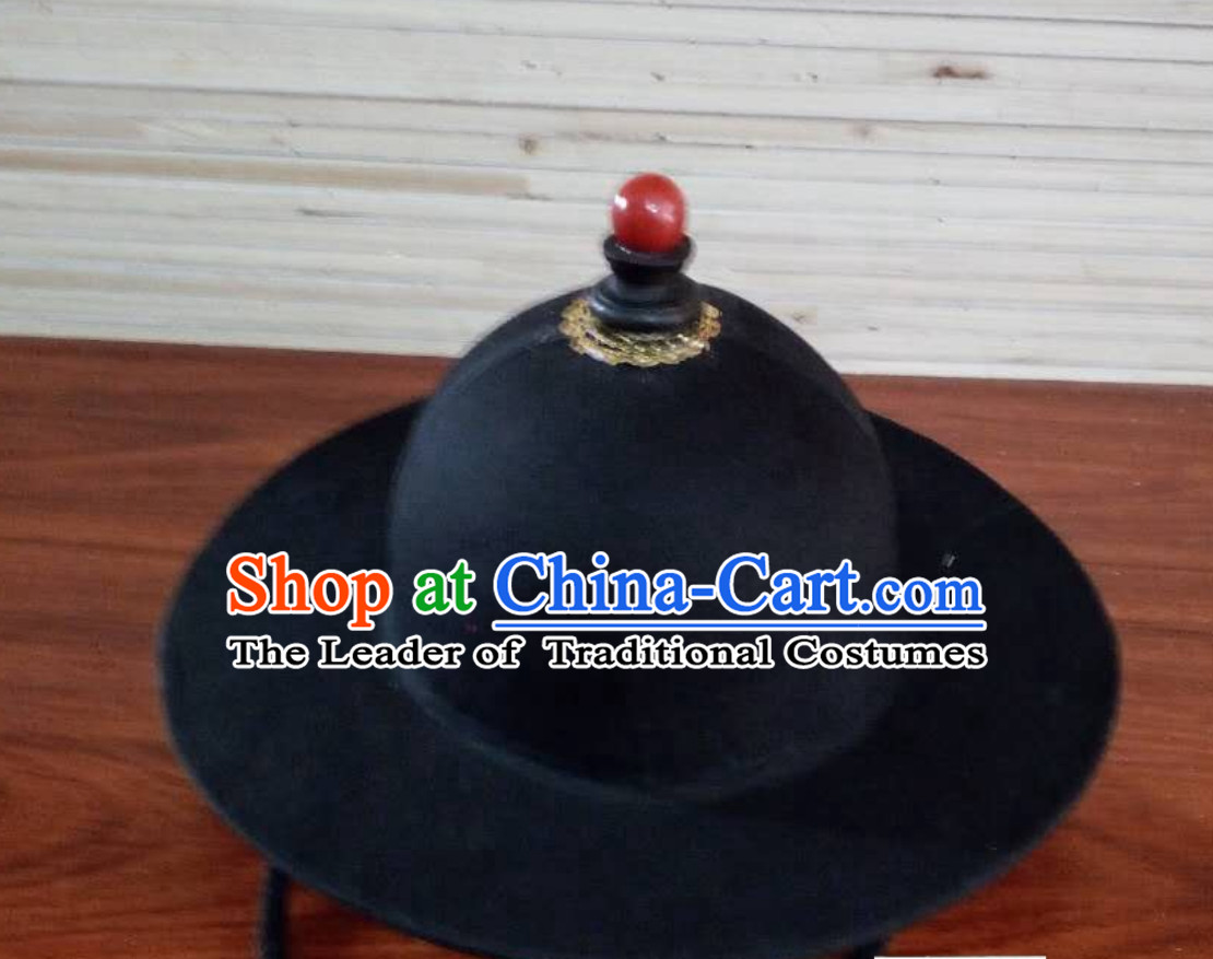 Ming Dynasty Black Hat for Men