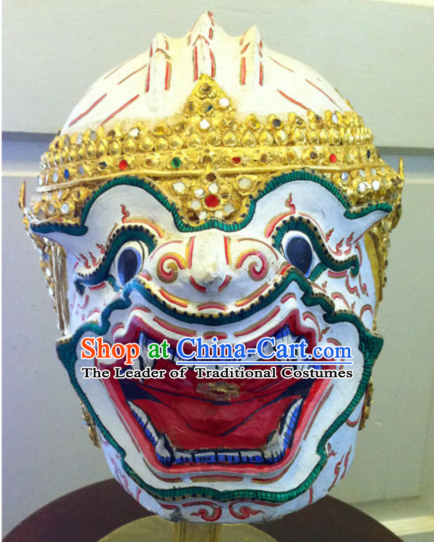 Handmade Khon Mask Head MASK