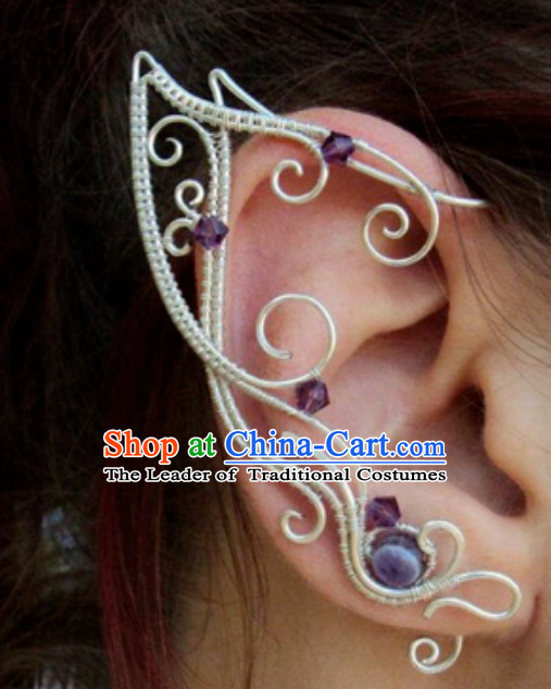 Handmade Ice Fantasy Drama Prince Ear Accessories