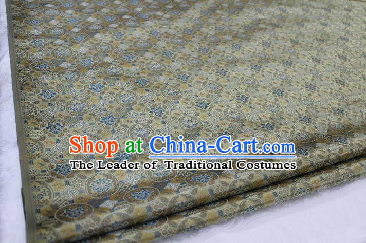 Chinese Traditional Ancient Costume Royal Palace Pattern Tang Suit Mongolian Robe Brocade Satin Fabric Hanfu Material