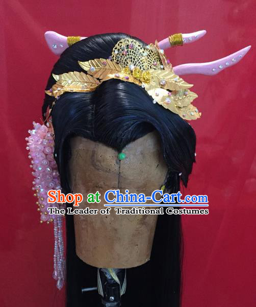 Chinese Traditional Ancient Princess Hair Accessories Handmade Hairpins Tassel Step Shake for Women