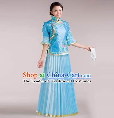 Traditional Ancient Chinese Imperial Emperess Costume, General Chai and Lady Balsam Costume, Chinese Qing Dynasty Republic of China Dress, Cosplay Chinese Peri Imperial Princess Clothing Hanfu for Women