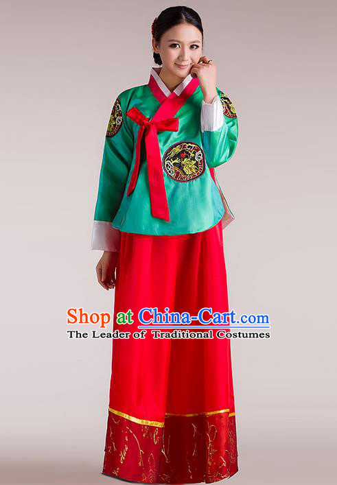 Traditional Ancient Chinese Koreans Imperial Emperess Costume, Chinese Koreans Nationality Peri Imperial Princess Clothing for Women