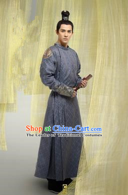 Traditional Ancient Chinese Imperial Emperor Costume, Chinese Tang Dynasty King Dress, Cosplay Chinese Imperial Majesty Swordsman Clothing for Men