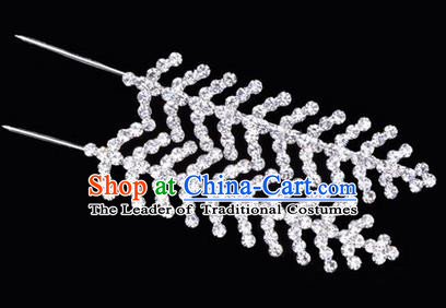 Chinese Ancient Peking Opera Hair Accessories, Traditional Chinese Beijing Opera Props Head Ornaments Hua Tan Fishbone Headwear