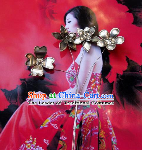 Traditional Chinese Ancient Classical Handmade Hair Accessories Headwear Hairpin for Women