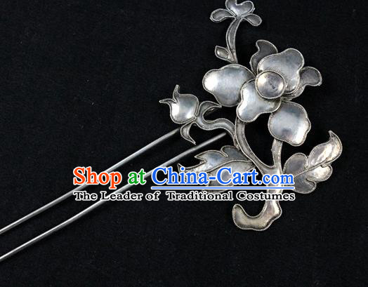 Traditional Handmade Chinese Ancient Classical Hair Accessories Barrettes Bride Step Shake, Wedding Hair Sticks Hair Jewellery Hairpins for Women