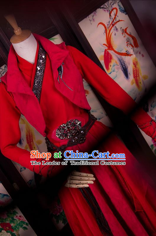 Traditional Chinese Imperial Consort Costume, Elegant Hanfu Cosplay Princess Clothing Ancient Chinese Dress for Women