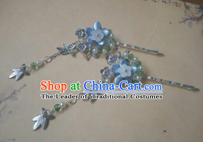 Traditional Handmade Chinese Ancient Classical Palace Lady Hair Accessories Hairpins for Women