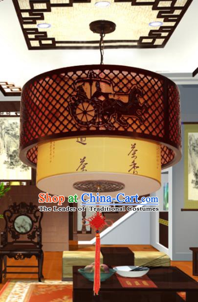 Traditional Chinese Handmade Sheepskin Lantern Classical Palace Lantern China Ceiling Palace Lamp