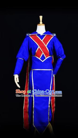 Traditional Chinese Cosplay Ancient Swordsman Kawaler Costume for Men