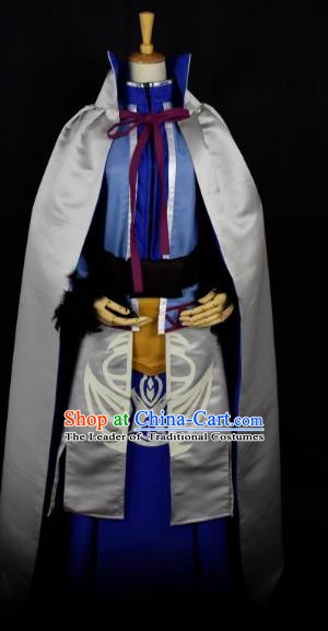 Traditional Chinese Ancient Swordsman Clothing Cosplay Ming Dynasty Zoroastrianism Congregation Costume for Men