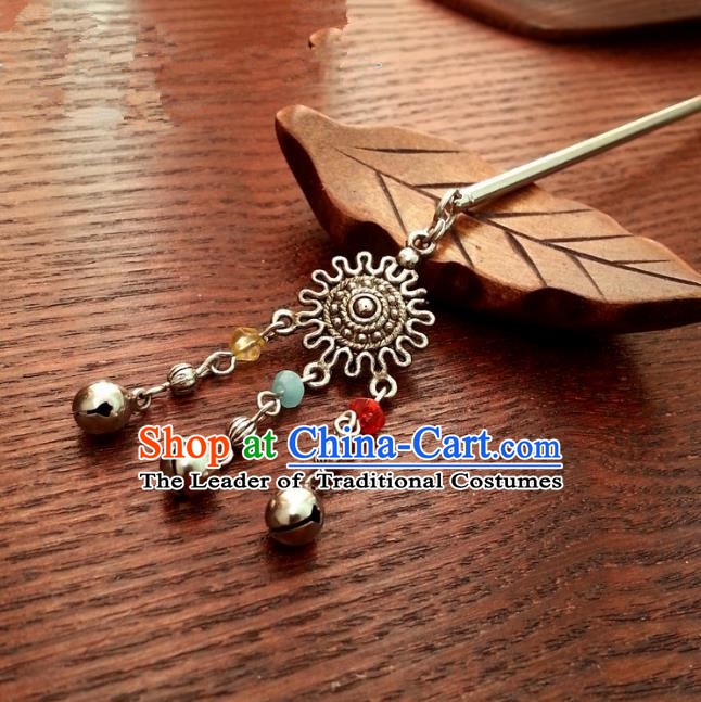 Traditional Handmade Chinese Ancient Classical Hair Accessories Beads Tassel Hairpins Headwear for Women