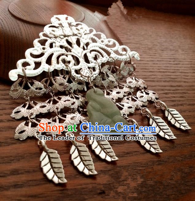 Handmade Traditional Chinese Classical Hair Accessories Ancient Hanfu Hairpins Tassel Hair Fascinators for Women