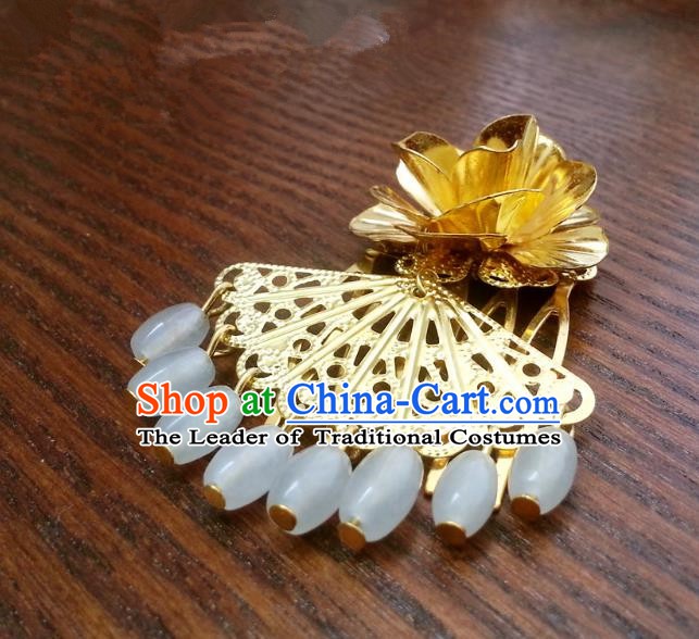 Traditional Handmade Chinese Classical Hair Accessories Hair Clip Ancient Princess Hairpins for Women