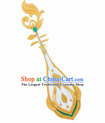 Chinese Traditional Cosplay Props Ancient Swordswoman Weapon Lute for Women