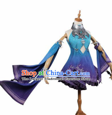 Top Grade Chinese Cosplay Young Lady Female Assassin Costumes Ancient Swordswoman Dress for Women