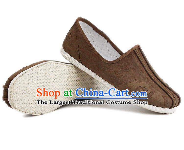 Chinese National Shoes Traditional Cloth Shoes Monks Shoes for Men