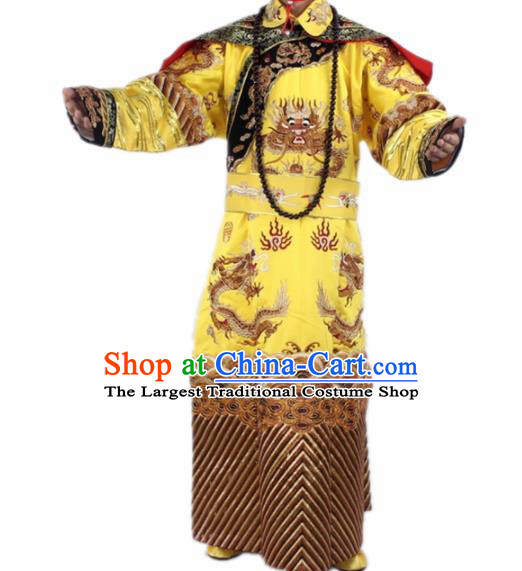 Chinese Traditional Peking Opera Costumes Ancient Emperor Clothing for Men