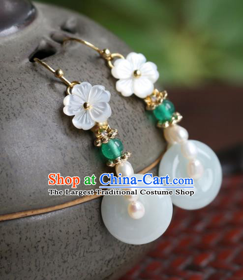 Chinese Traditional Jewelry Accessories Ancient Hanfu Earrings for Women