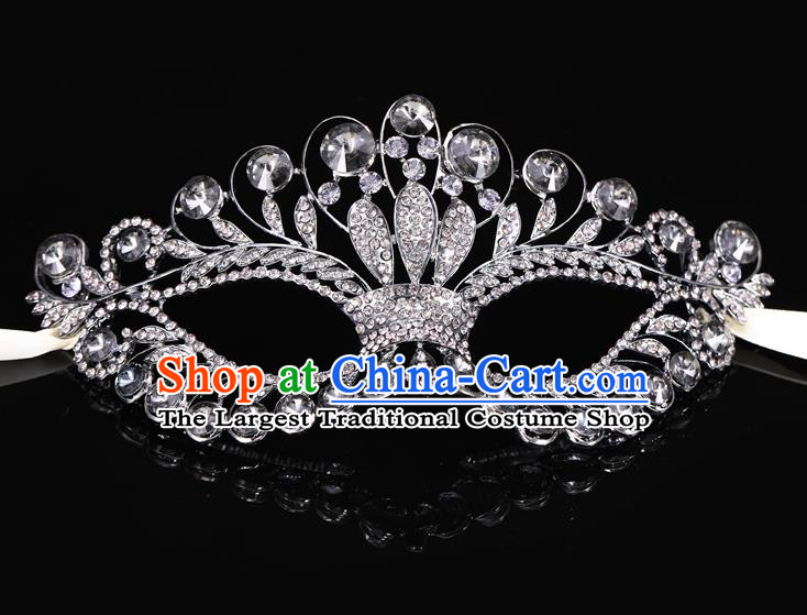 Handmade Halloween Accessories Venice Fancy Ball Cosplay Props Crystal Masks for Women