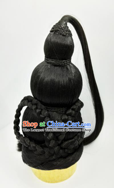 Chinese Ancient Hair Accessories Tang Dynasty Princess Chignon Wigs for Women