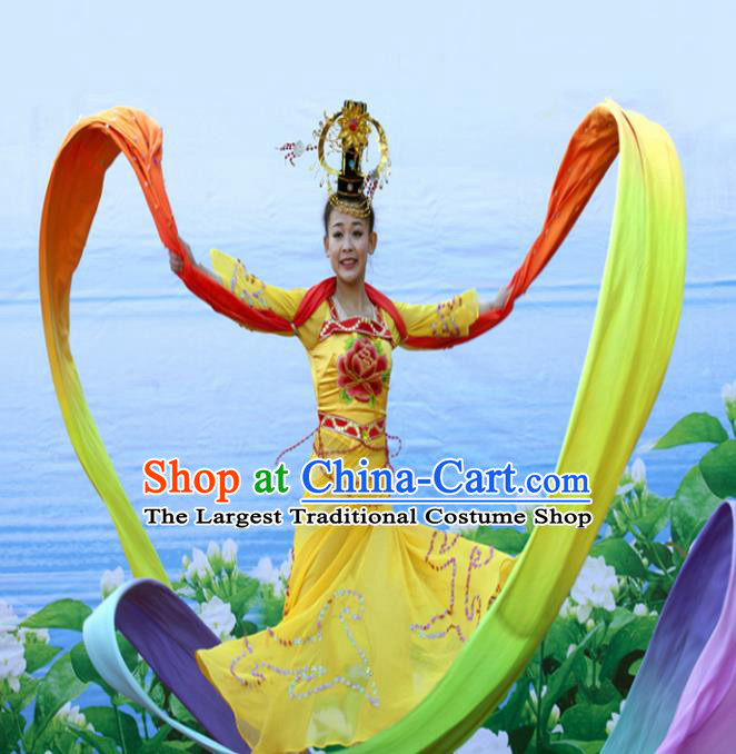 Chinese Traditional Classical Dance Costumes Ancient Peri Dance Clothing for Women