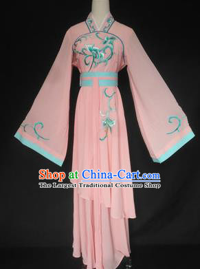 Chinese Traditional Peking Opera Las Meninas Pink Costumes Ancient Beijing Opera Diva Clothing for Adults