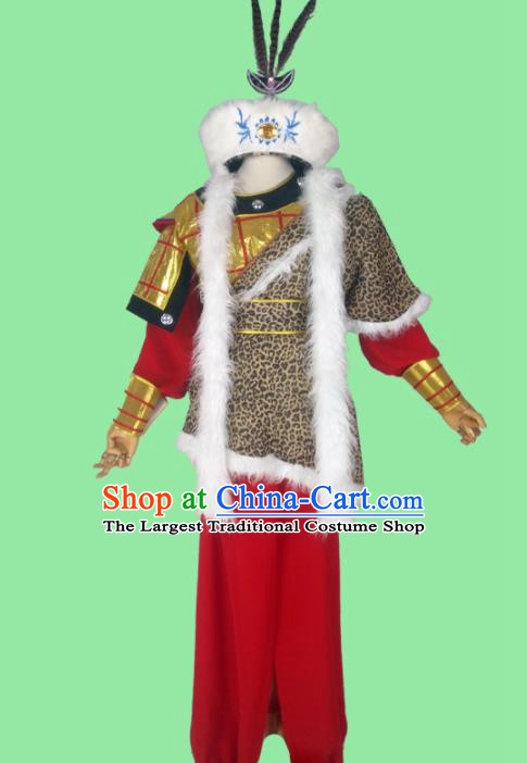 Chinese Traditional Peking Opera Takefu Warrior Costumes for Adults