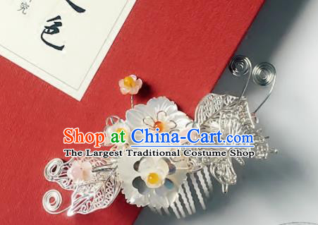 Handmade Chinese Ancient Butterfly Hair Comb Hair Accessories Hanfu Hairpins for Women