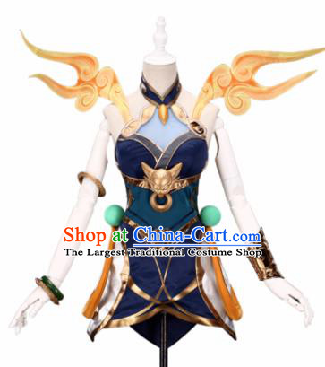 Top Grade Cosplay Swordswoman Costumes Halloween Cartoon Characters Clothing for Women