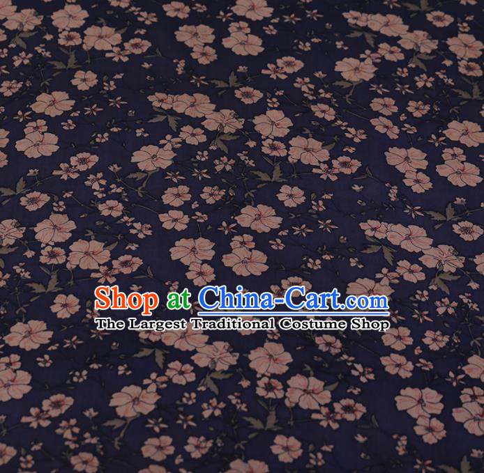 Chinese Crepe Satin Plain Palace Pattern Traditional Cheongsam Silk Fabric Chinese Fabric Asian Material