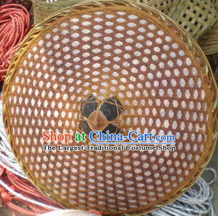 Chinese Traditional Handmade Craft Asian Bamboo Hat Bamboo Split Hat