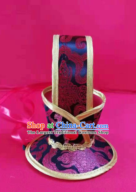 Chinese Traditional Han Dynasty Hair Accessories Ancient Minister Headwear for Men