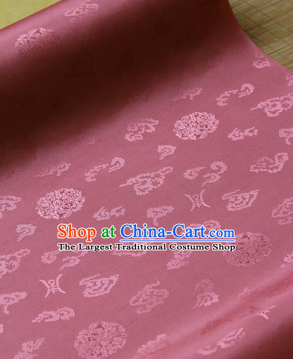 Traditional Asian Brocade Drapery Korean Hanbok Palace Satin Silk Fabric