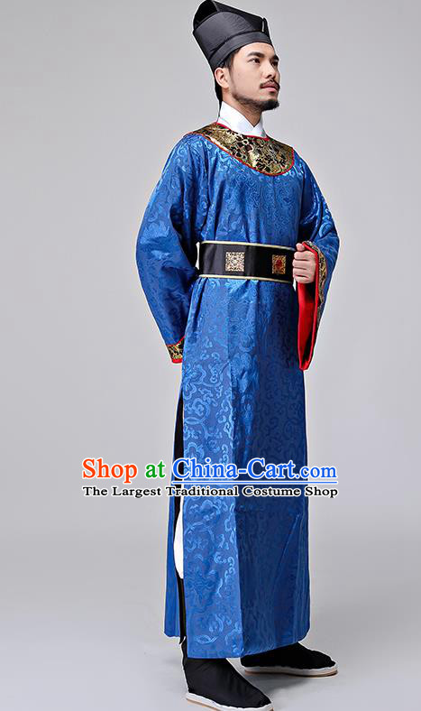 Chinese Ancient Drama Song Dynasty Military Officer Costumes and Hat for Men