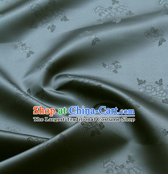 Traditional Asian Cloth Drapery Brocade Korean Hanbok Palace Satin Silk Fabric