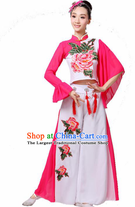 Chinese Traditional Folk Dance Costumes Classical Dance Yanko Dance Clothing for Women