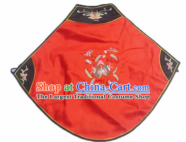 Chinese Traditional Underwear Ancient Costume Embroidered Red Bellyband for Women