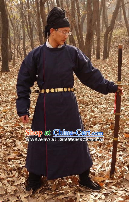 Ancient China Tang Dynasty Swordsman Imperial Bodyguard Costumes for Men