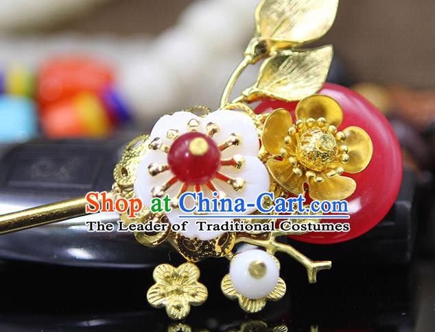 Handmade Chinese Ancient Palace Lady Hair Accessories Hanfu Hair Clip Hairpins for Women