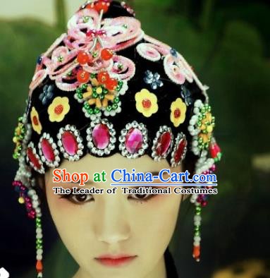 Chinese Handmade Classical Beijing Opera Hair Accessories Ancient Headgear