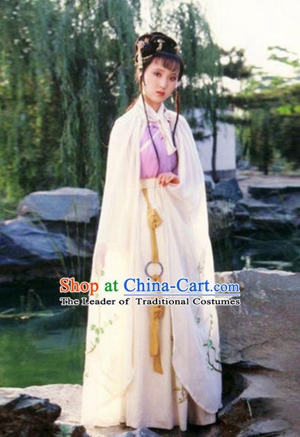 Traditional Chinese Ming Dynasty Nobility Lady Costume, China Ancient Princess Embroidered Clothing