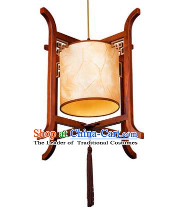 Traditional Chinese Wood Hanging Palace Lanterns Handmade Lantern Ancient Ceiling Lamp