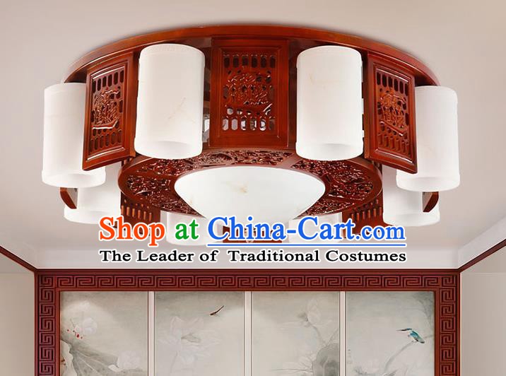 Traditional Chinese Wood Ceiling Lanterns Ancient Handmade Lantern Ancient Lamp